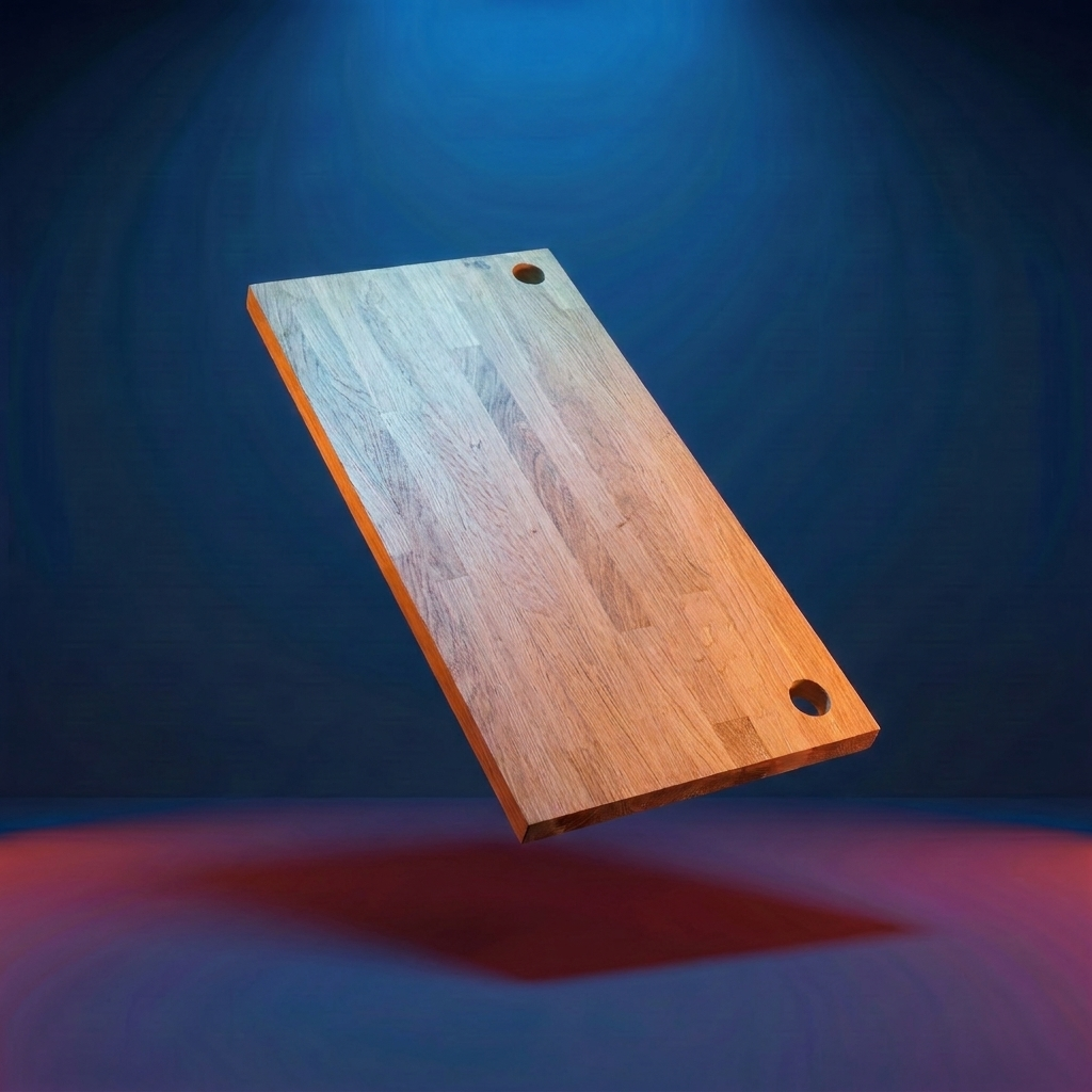 Solid Oak Wood Shelf